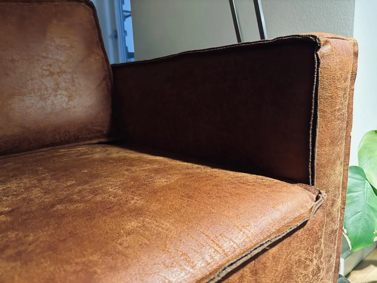 Billede 2 - Kollected DODGE FORT 2-personers lædersofa