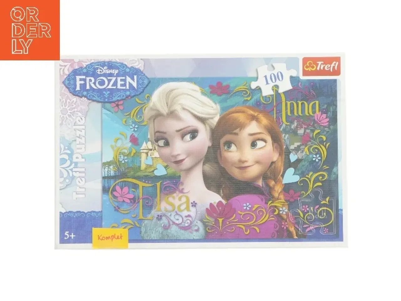 Billede 1 - Frozen puslespil 100 brikker fra Trefl (str. 100 brikker 40,8x27,6 cm)