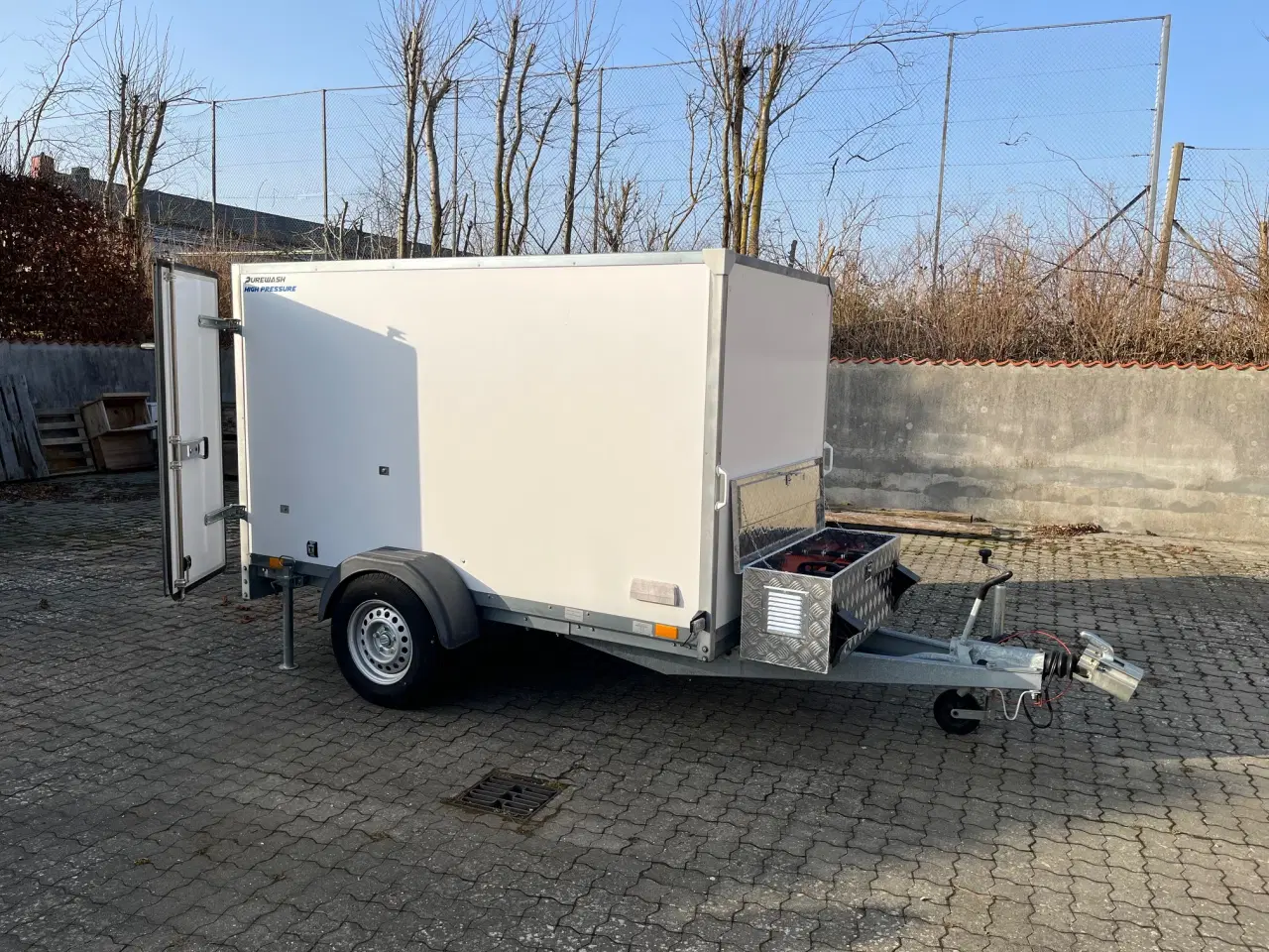 Billede 5 - Komplet højtryks flise-/ algeanlæg og trailer 