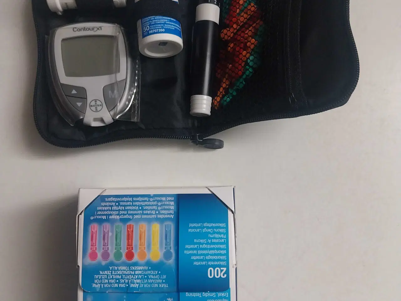 Billede 4 - Contour blodsukkermåler med mere.