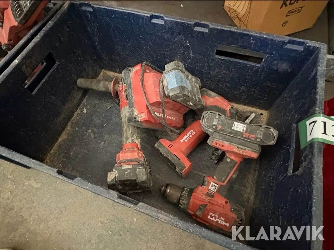 Billede 2 - Blandet håndværktøj Hilti 4 dele