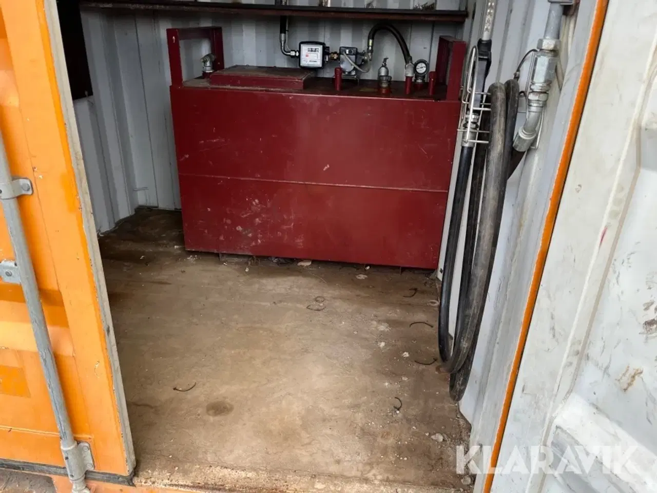 Billede 10 - Container Dancontainer 8Fod Med 1000liter tank