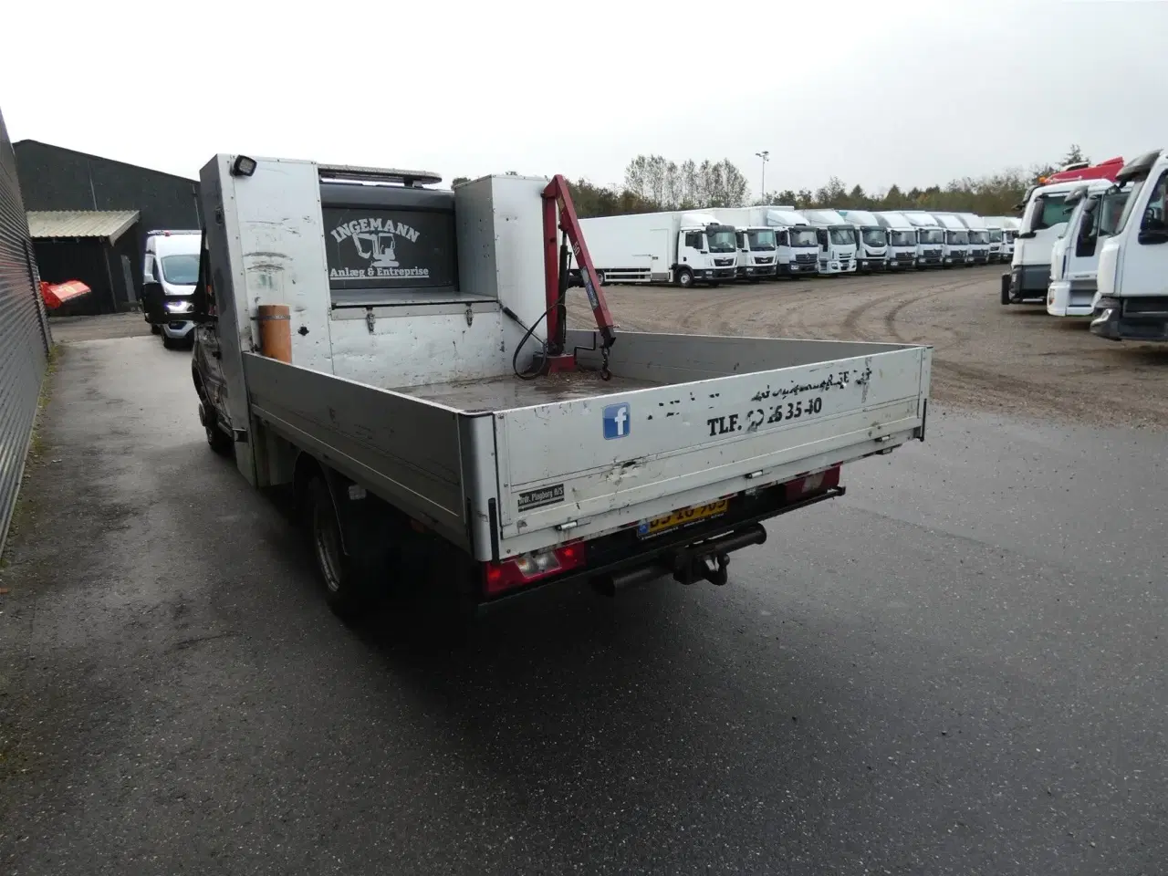 Billede 3 - Ford Transit 470 L4H1 LAD/KRAN 2,0 TDCi Trend RWD 170HK DobKab Man.