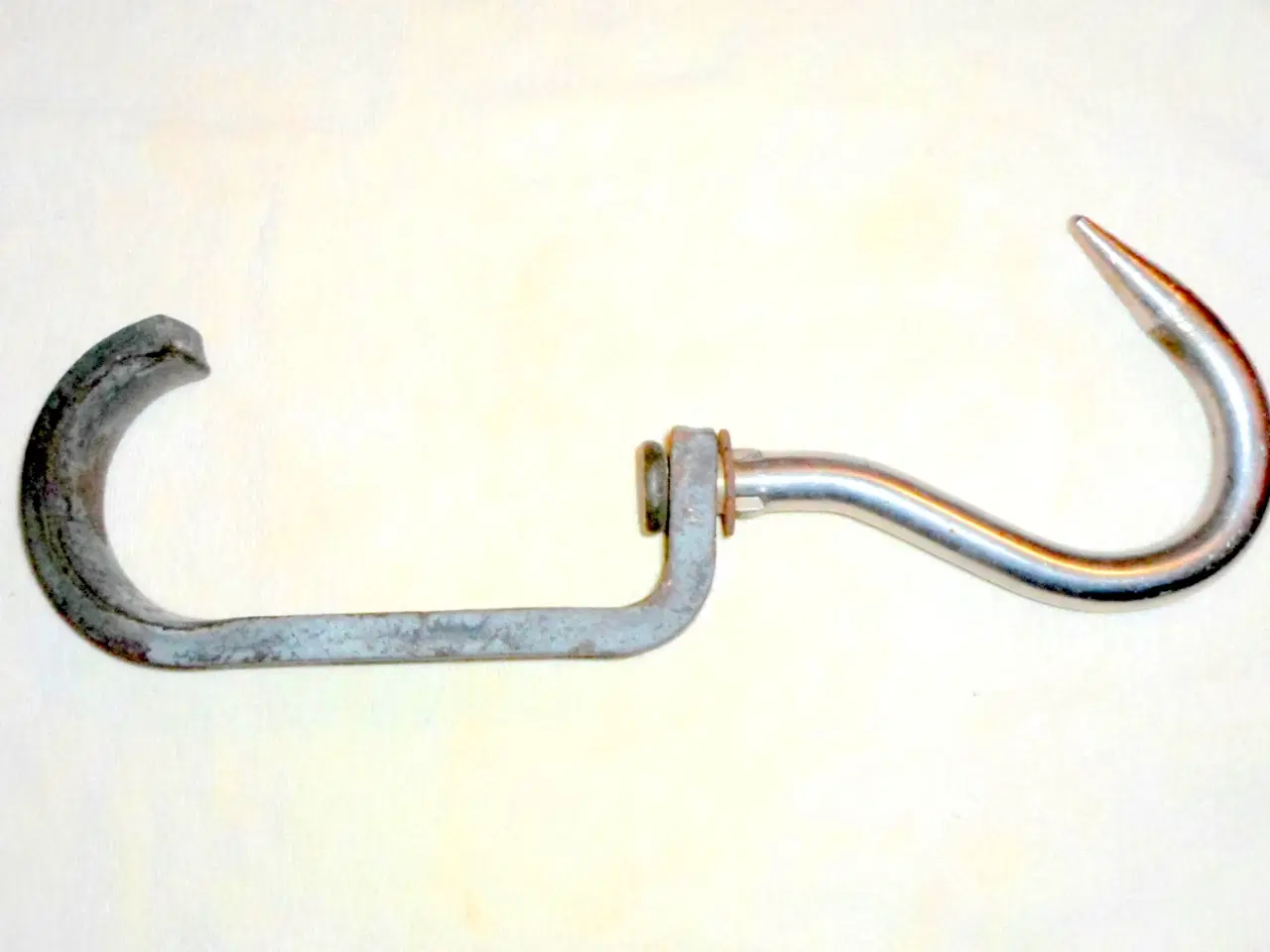 Billede 2 - 14 styk STÅLKROGE, drejelig