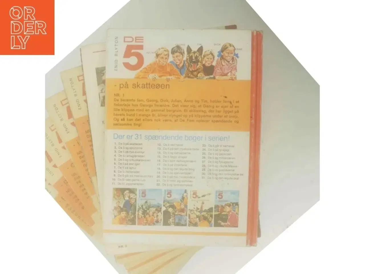 Billede 4 - De 5 på lejr af Enid Blyton (Bog)