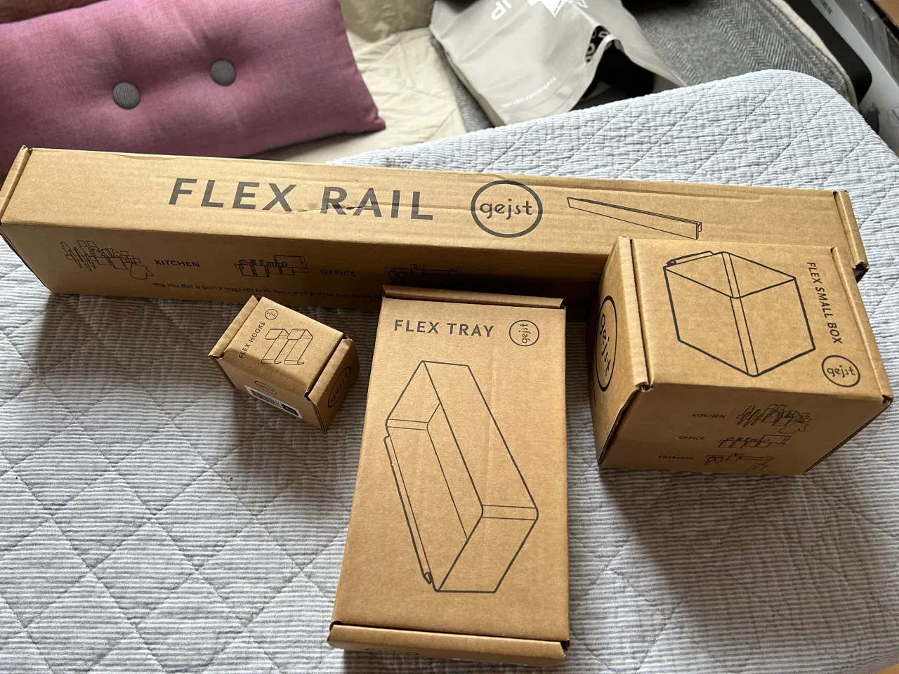 Billede 4 - Flex rail Knivmagnet med tilbehør