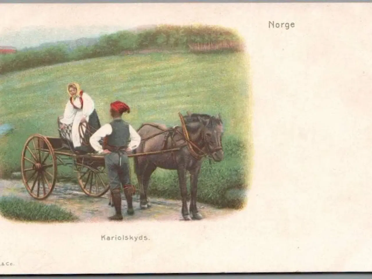 Billede 1 - Kariolskyds - Norge - Ubrugt