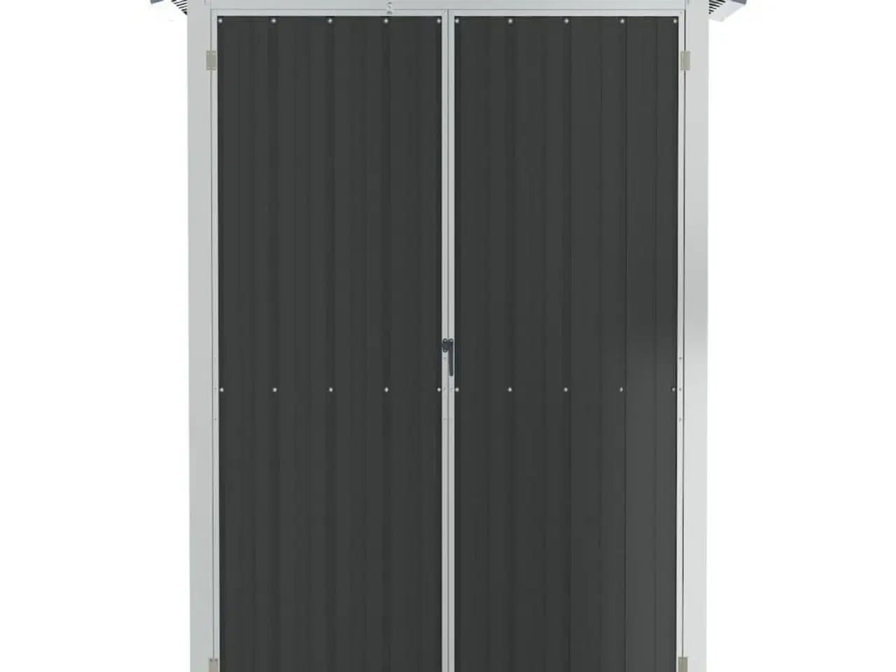 Billede 5 - Haveskur 116x45x175 cm galvaniseret stål antracitgrå