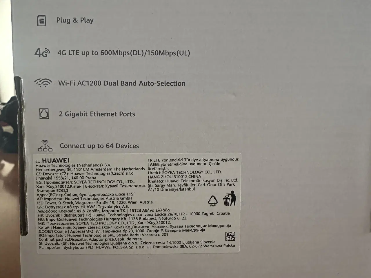 Billede 4 - Huawei 4G CPE Pro 3