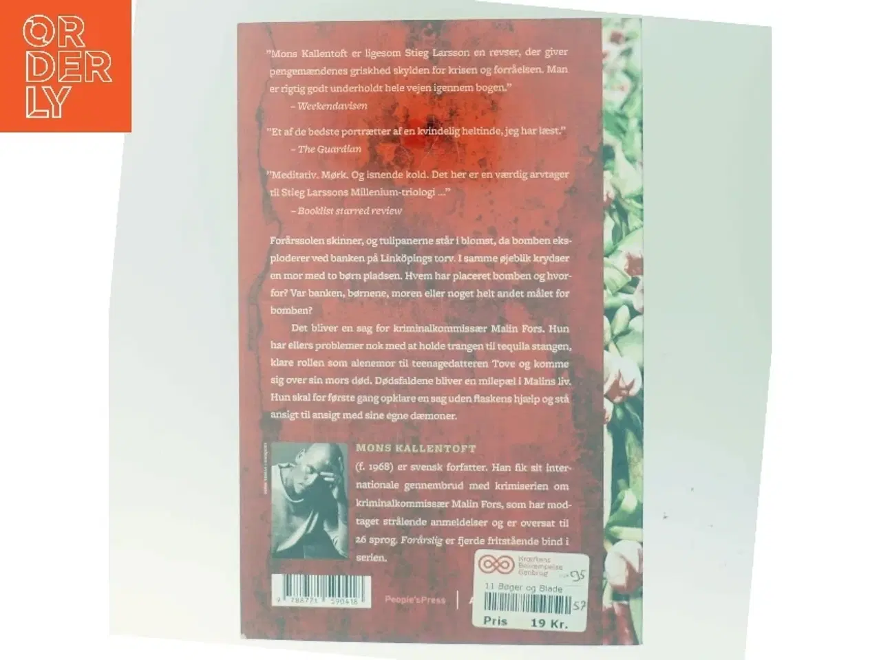 Billede 3 - Forårslig : kriminalroman af Mons Kallentoft (Bog)