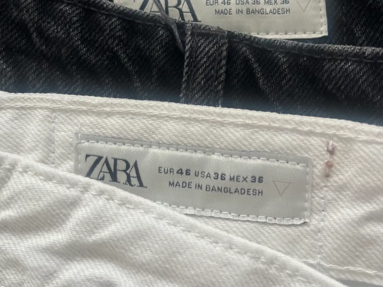 Billede 3 - 2 par zara denim short 