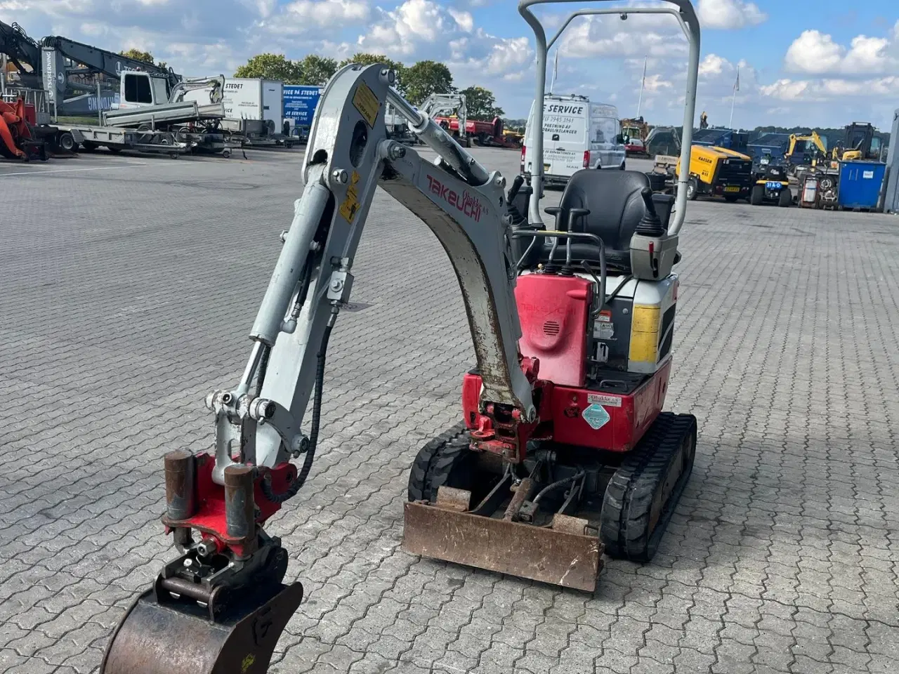 Billede 3 - Takeuchi TB210R Tilt fæste med halvautomatisk s30/150