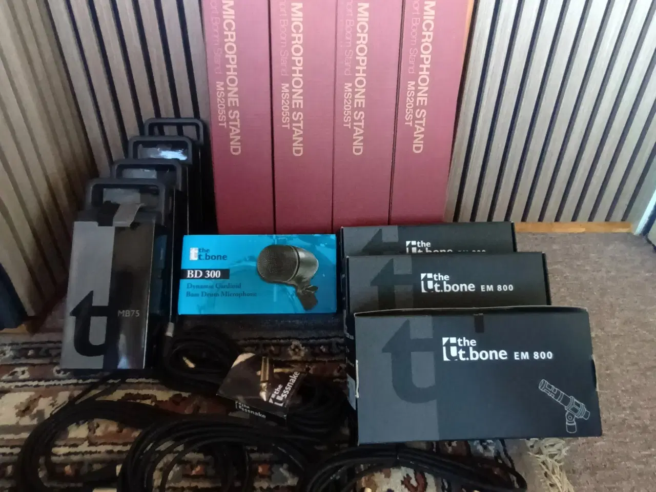 Billede 1 - 8 the t.bone mic kit 4 TAMA MS205 Boom Microphone