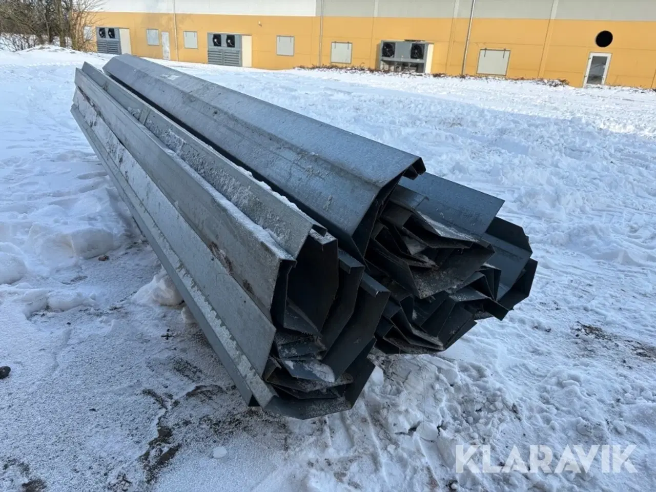 Billede 3 - Galvaniseret stål profiler 34 styk