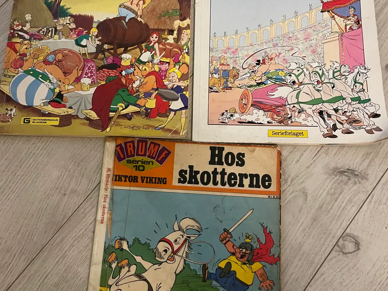 Billede 1 - Gamle Asterix og trumf tegneserier 