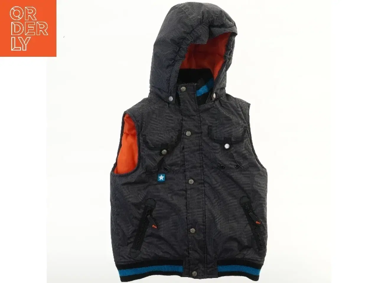 Billede 1 - Børnevest med hætte fra Molo (str. 146)