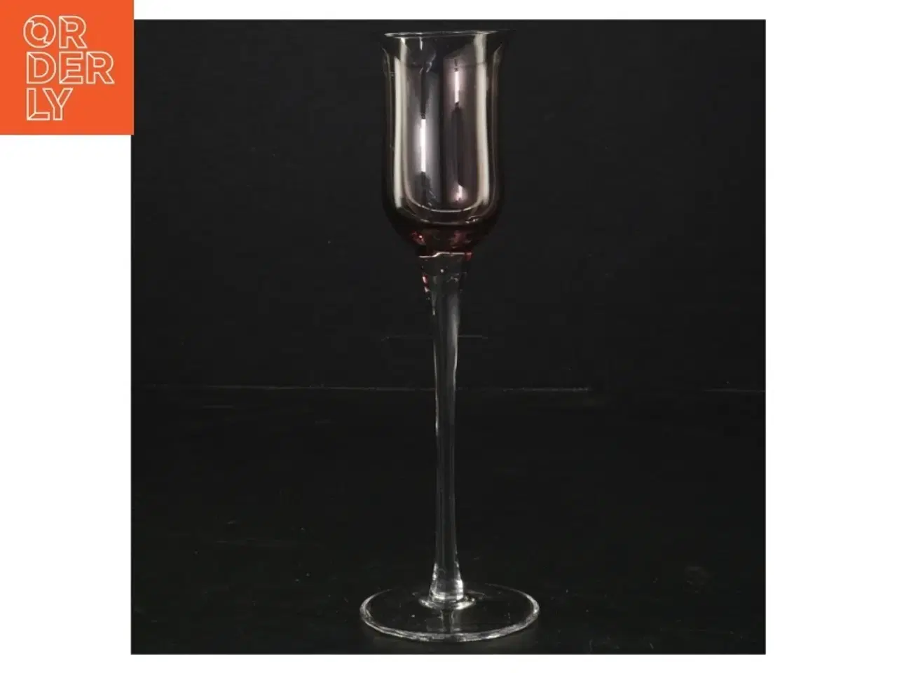 Billede 7 - Farvede snaps/likørglas, 6 stykker, farvet (str. 18 cm. 6 stykker)