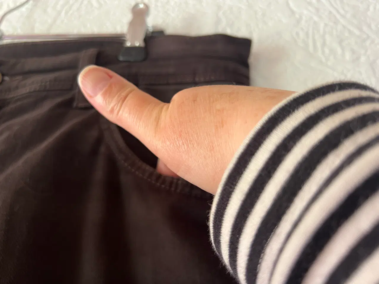 Billede 5 - Brune Wrangler Jeans. Model Texas. (W34/L34)