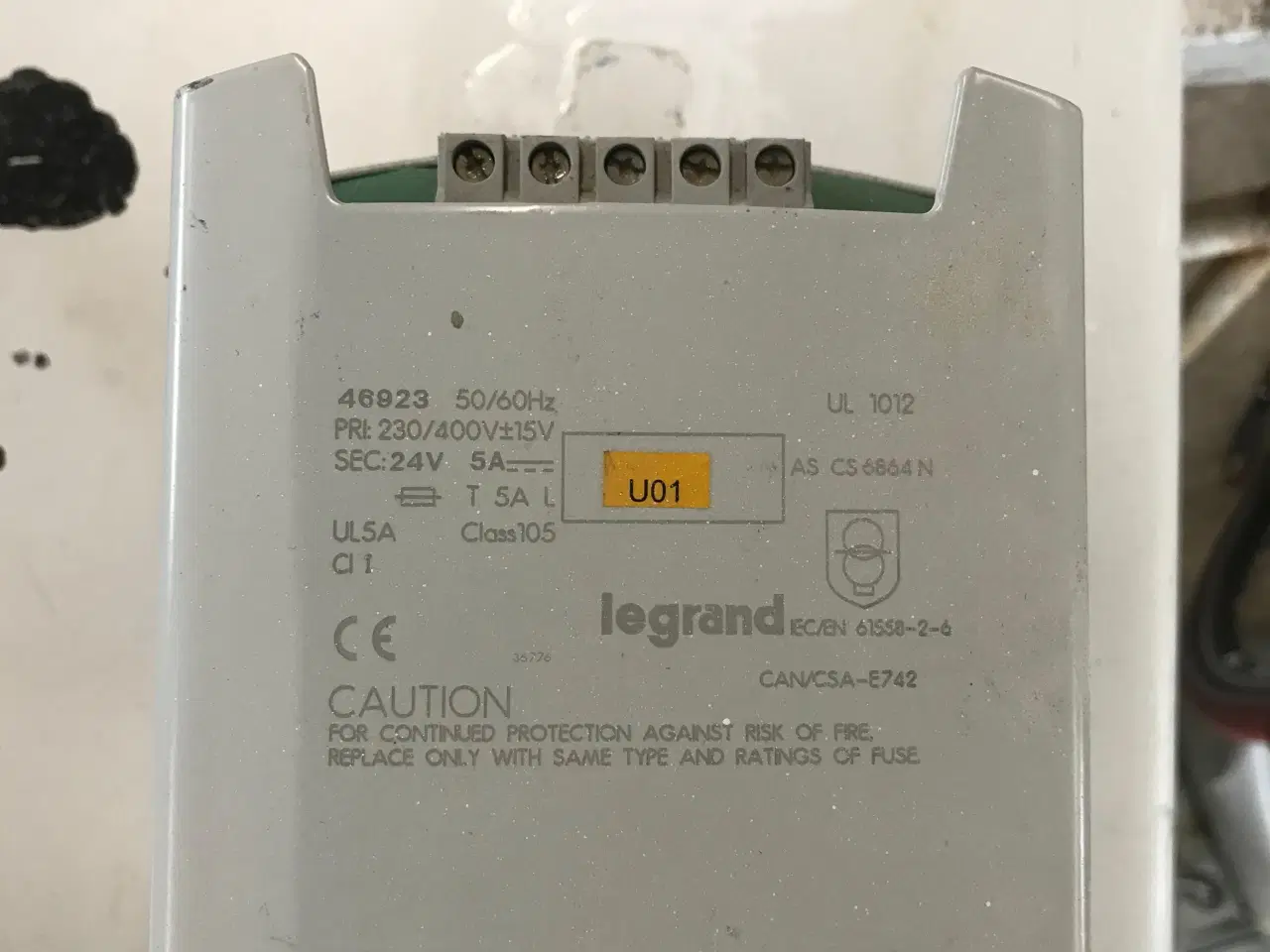 Billede 1 - strømforsyning, Legrand