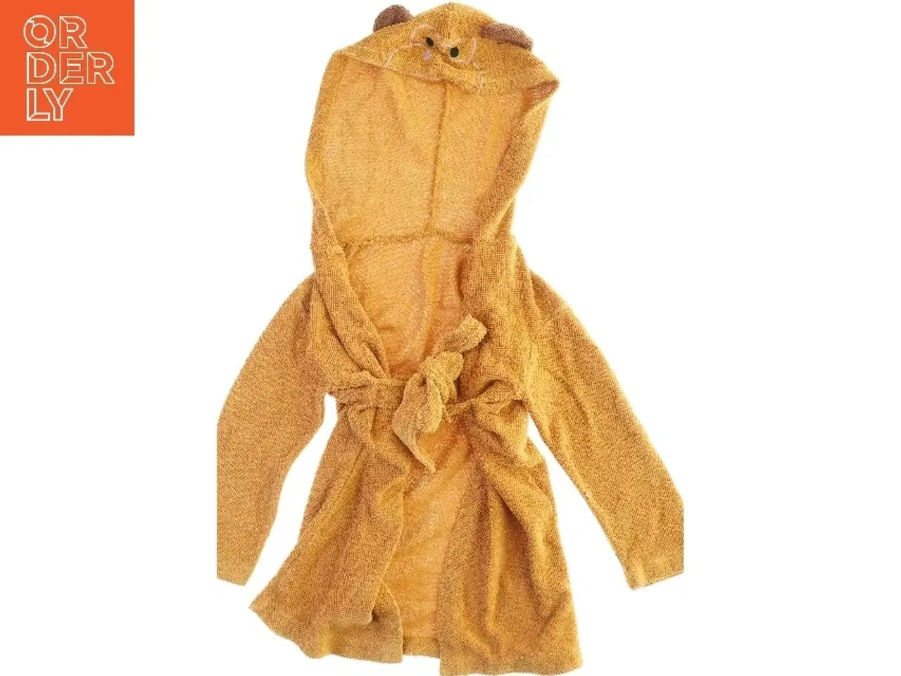 Billede 1 - Badekåbe til børn med dyrehoved (str. Skulder - skulder, 40 cm. skulder - bund, 50 cm)