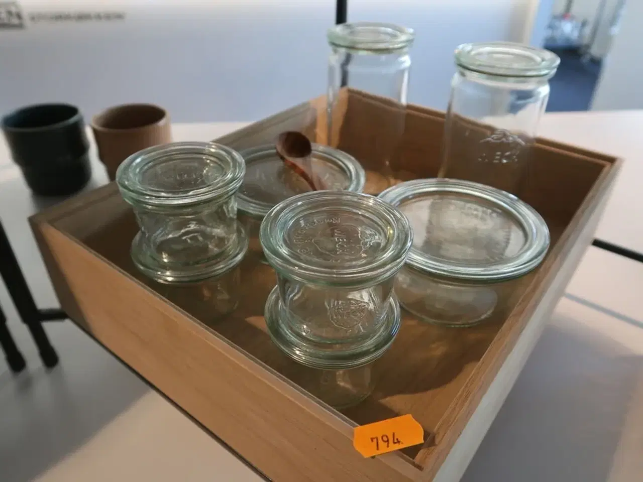Billede 7 - Opsats med kopper, kander, glas m.m.