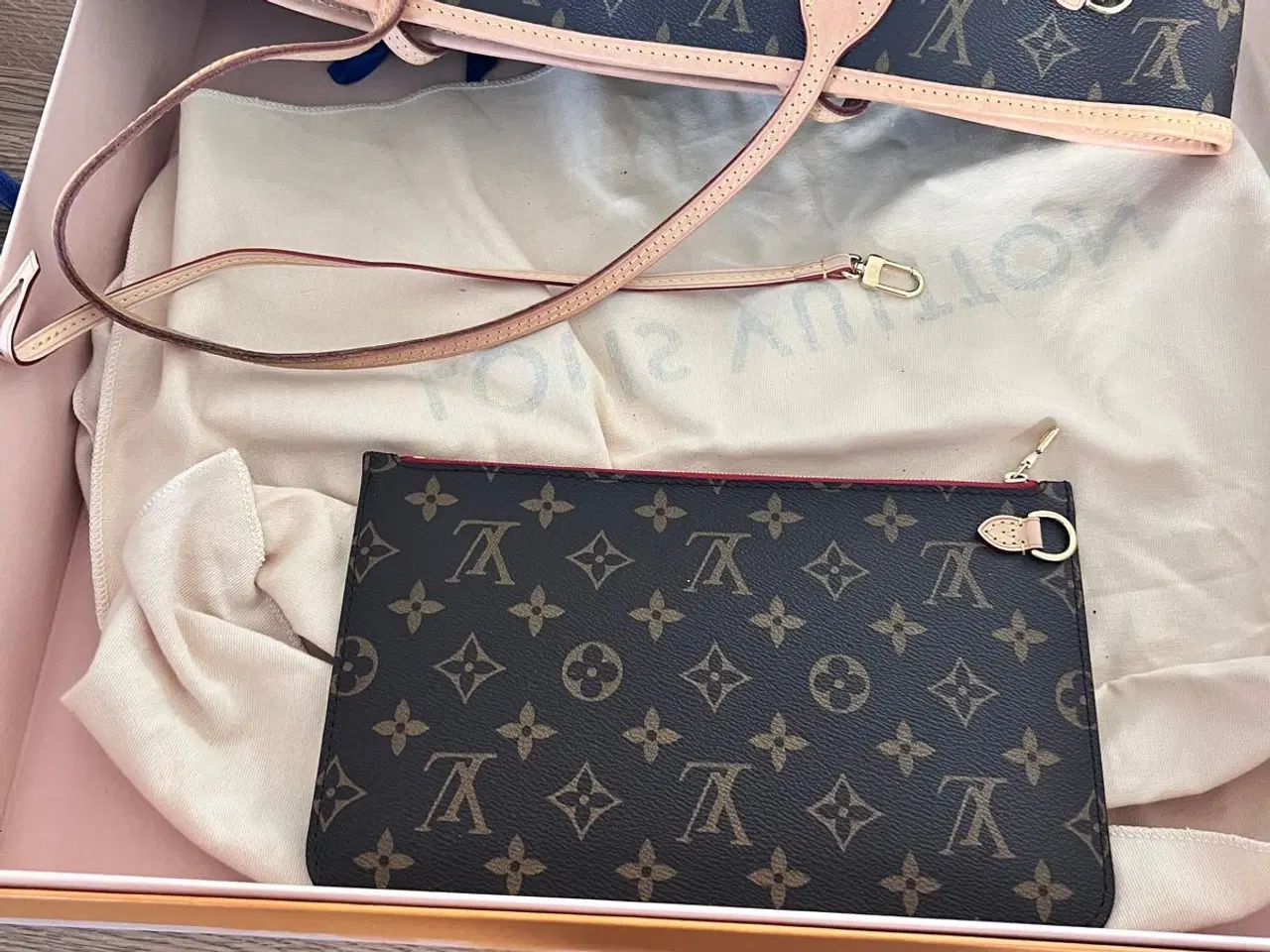 Billede 5 - Louis Vuitton Neverfull monogram læder