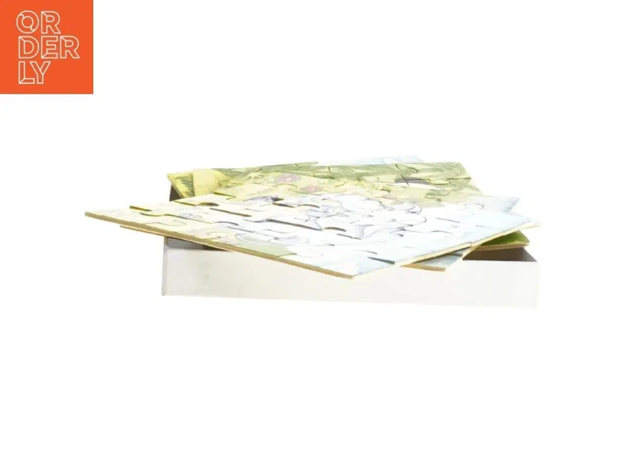 Billede 3 - Træpuslespil med dyremotiver (str. 17,5 x 17,5 cm)