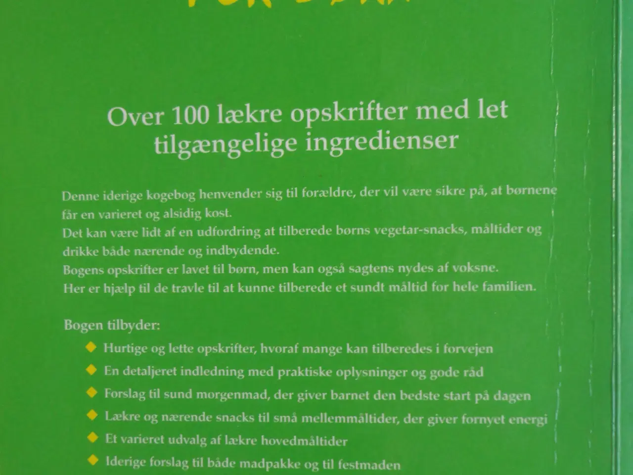 Billede 3 - Vegetarmad for Børn  :