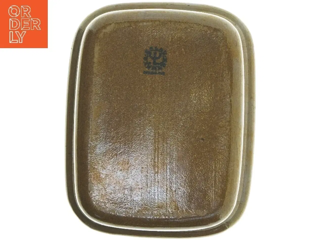 Billede 2 - Rektangulært keramikfad (str. 25x20 cm)