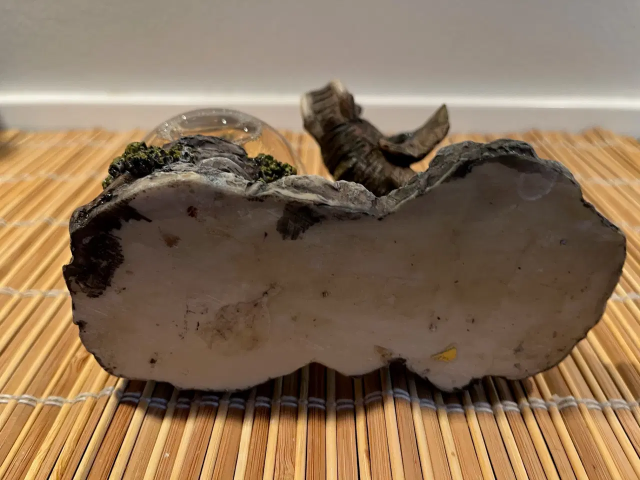 Billede 5 - Flot & massiv elefant-figur med snekugle - perfekt