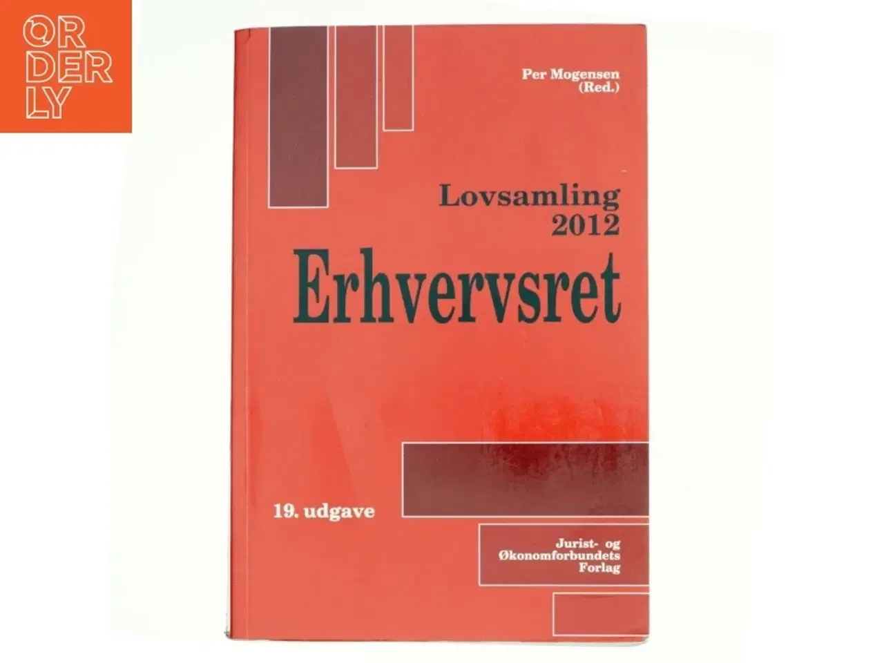 Billede 1 - Lovsamling 2012 : erhvervsret af Per Mogensen (Bog)