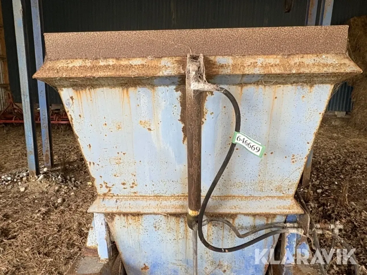 Billede 10 - Kar til beton mm med hydraulisk åbning