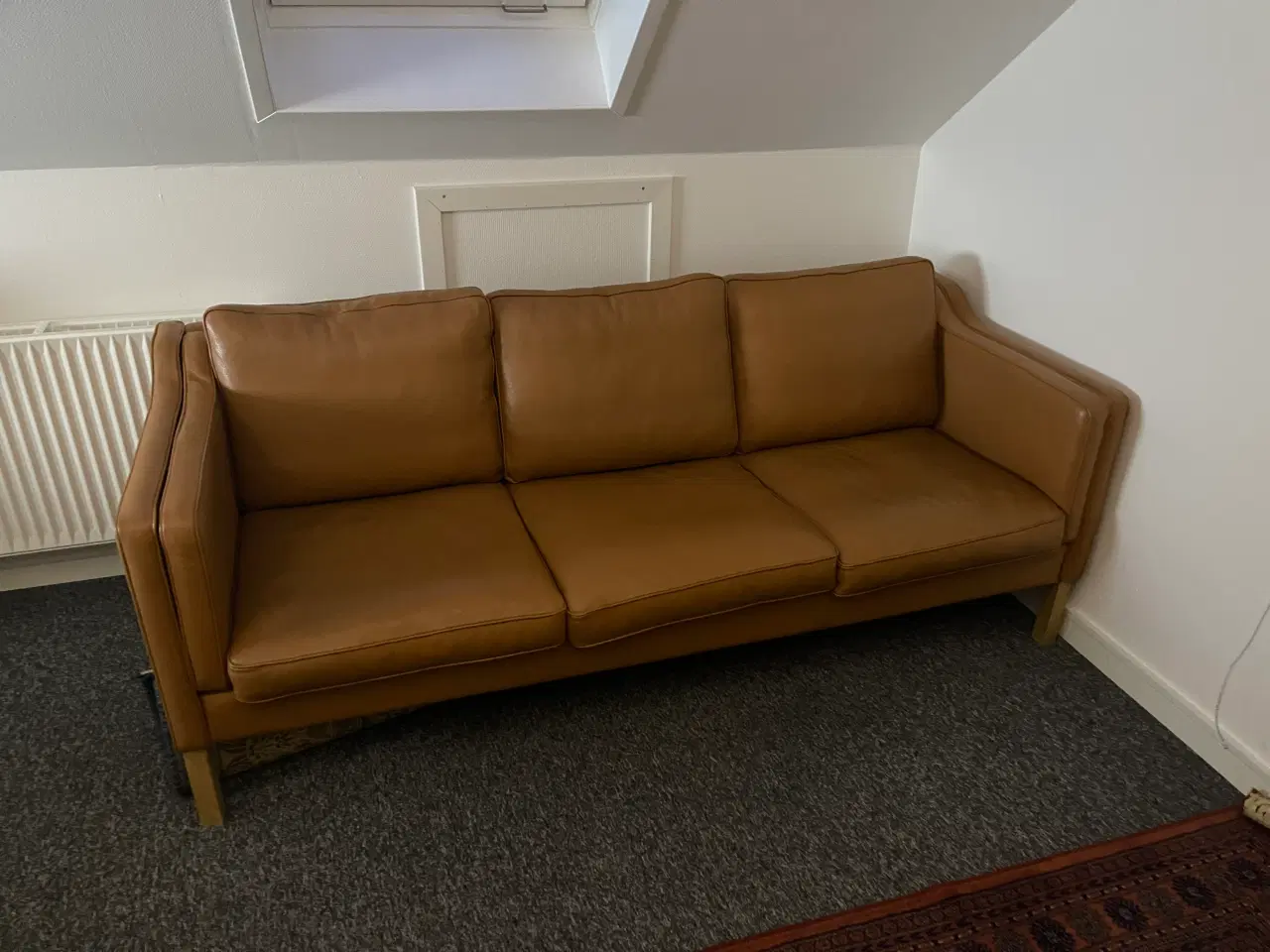 Billede 4 - Sofa Børge Mogensen kopi ægte eksklusiv læder 