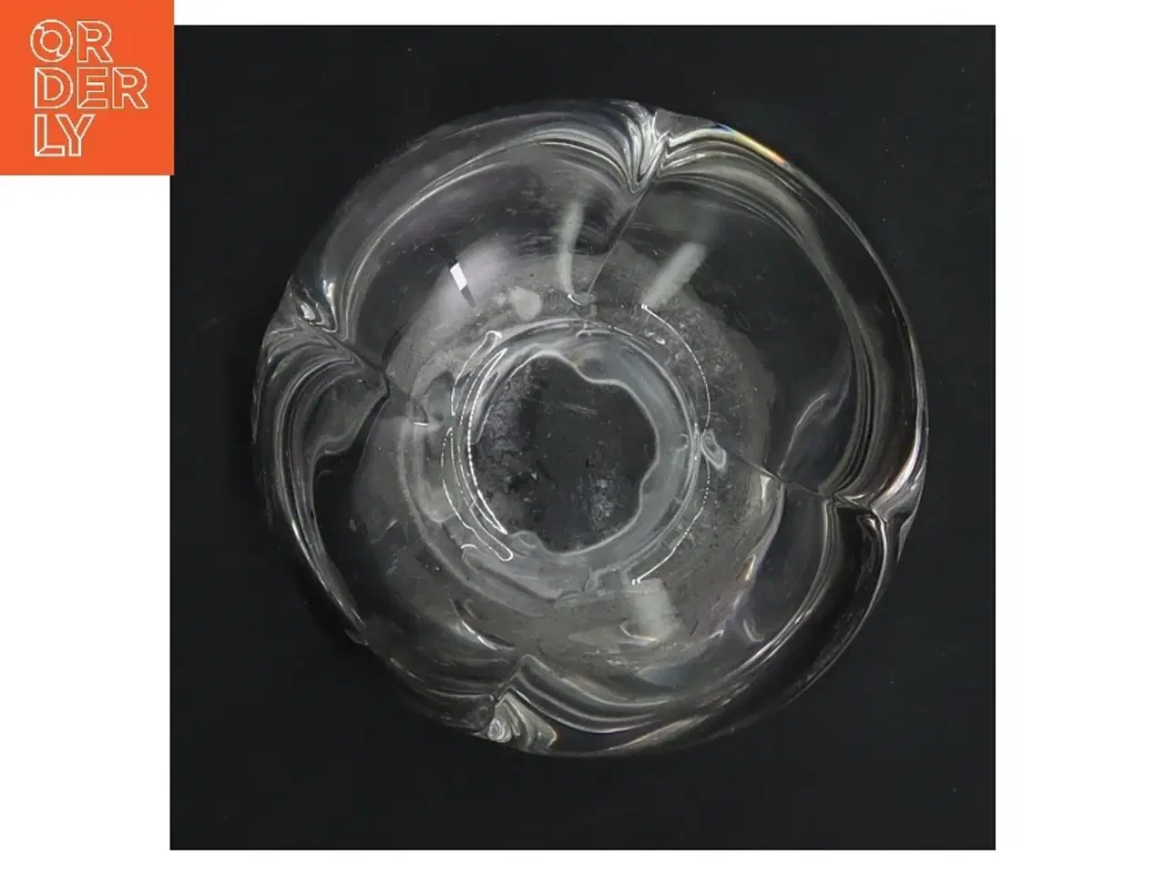 Billede 2 - Glas lysestage formet som blomst (str. 10x8 cm)