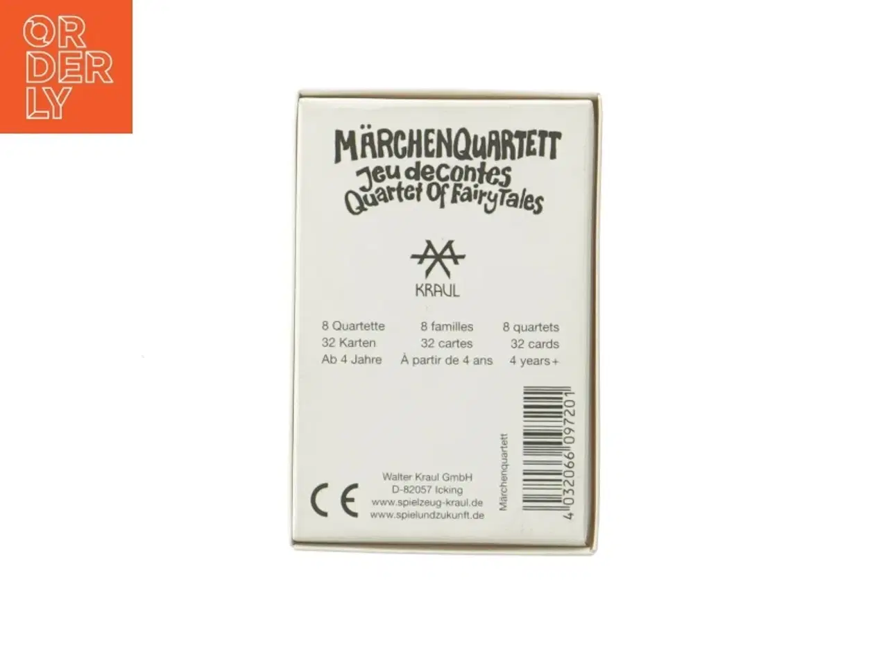 Billede 2 - M&#228;rchenquartett kortspil fra Kravl (str. 32 kort)