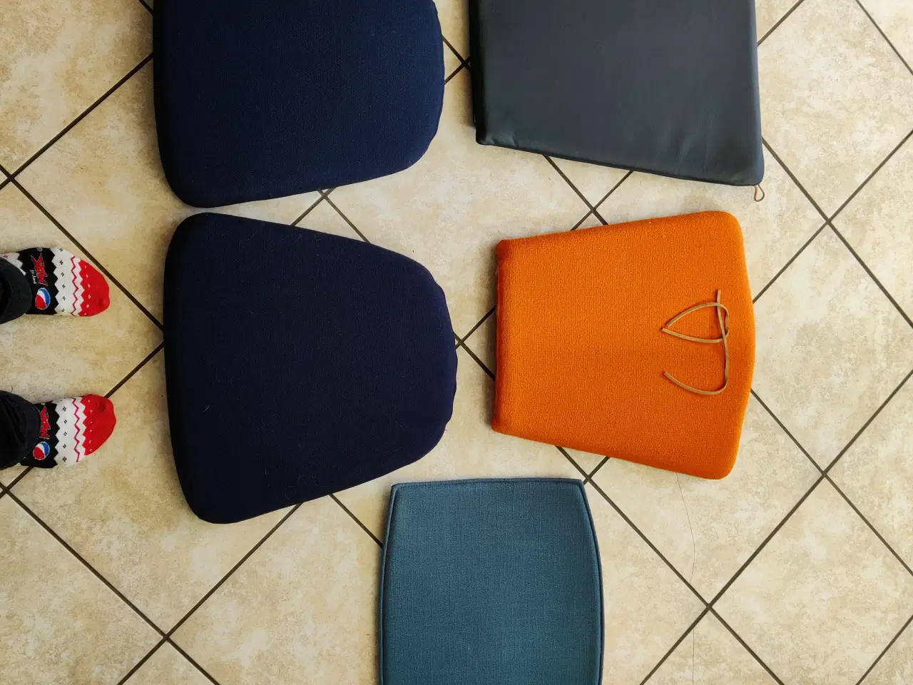 Billede 6 - Læder hynder div designer stole