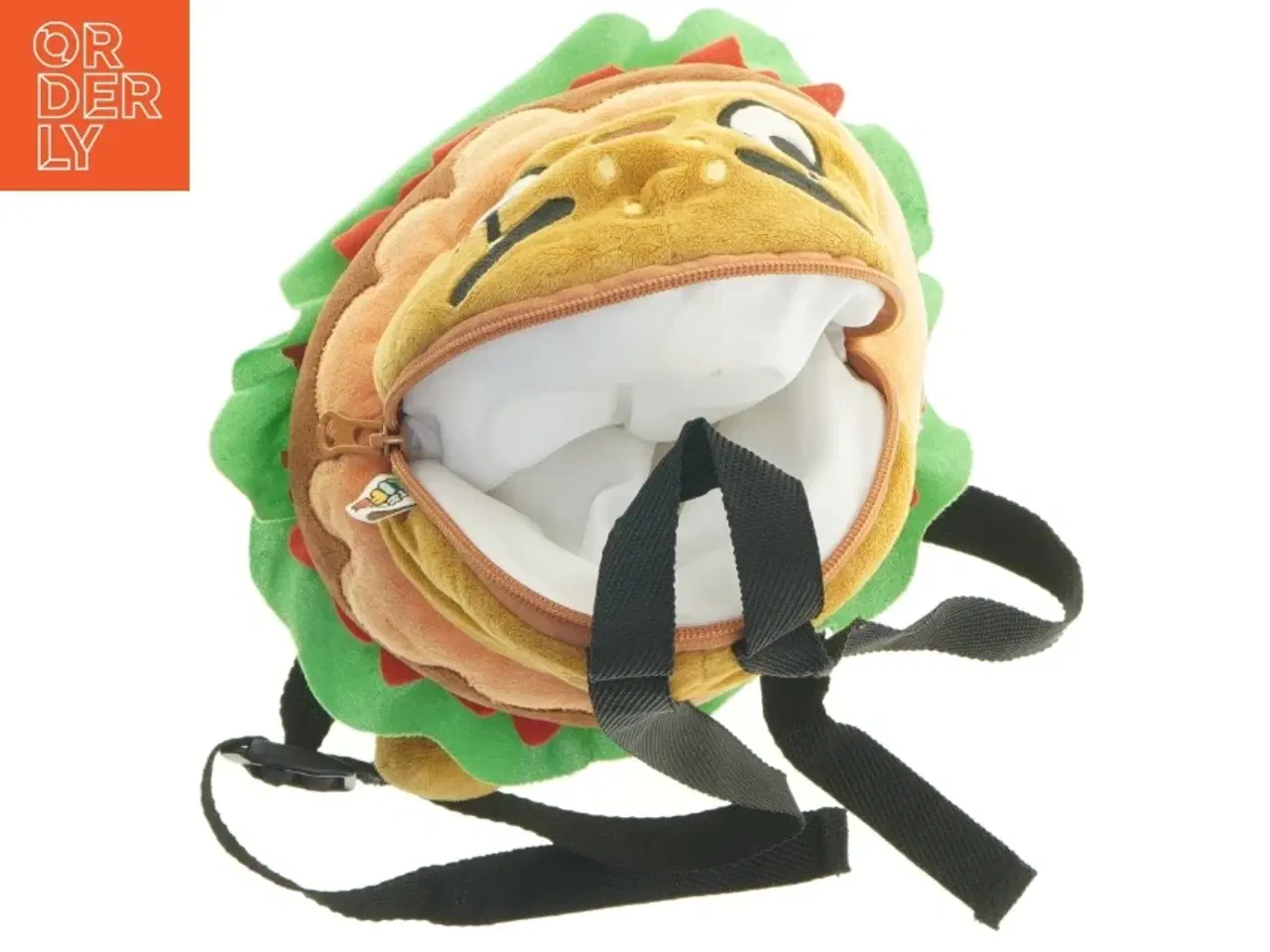 Billede 6 - Toca Boca Børne rygsæk formet som hamburger (str. 20 x 24 cm)