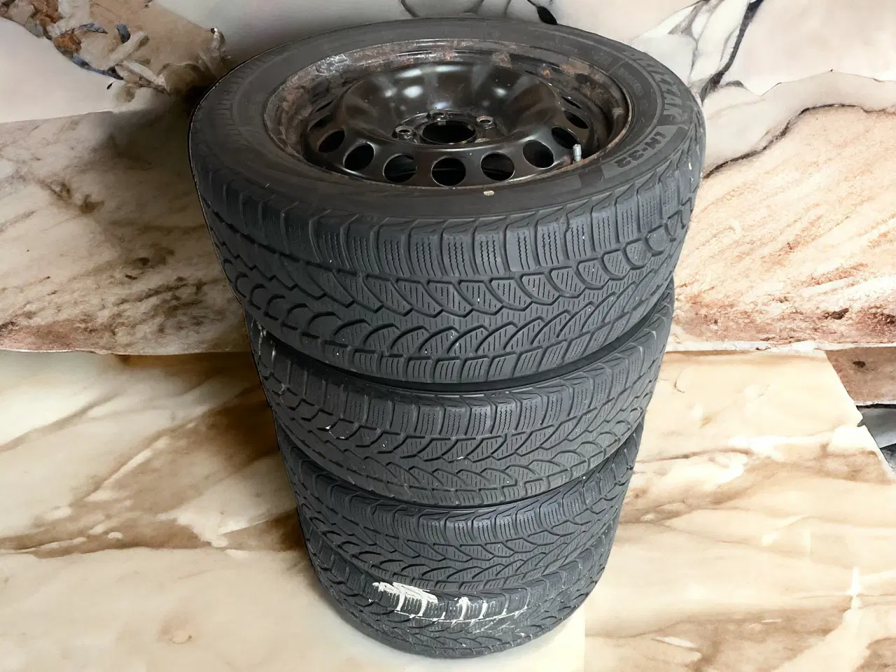 Billede 2 - 16 Mercedes A 205/55/16 Ref.M501 vinter