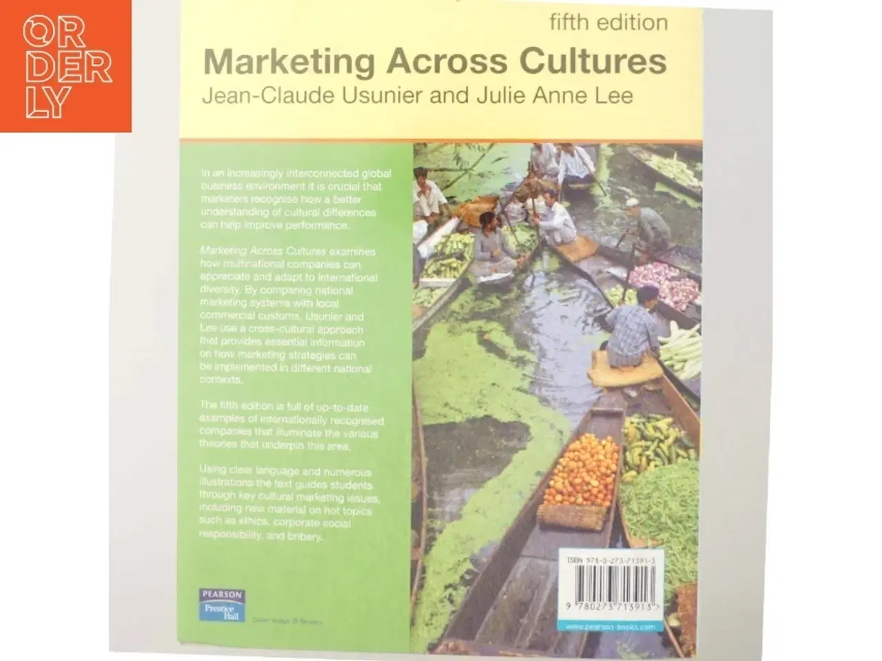 Billede 3 - Marketing across cultures af Jean-Claude Usunier (Bog)