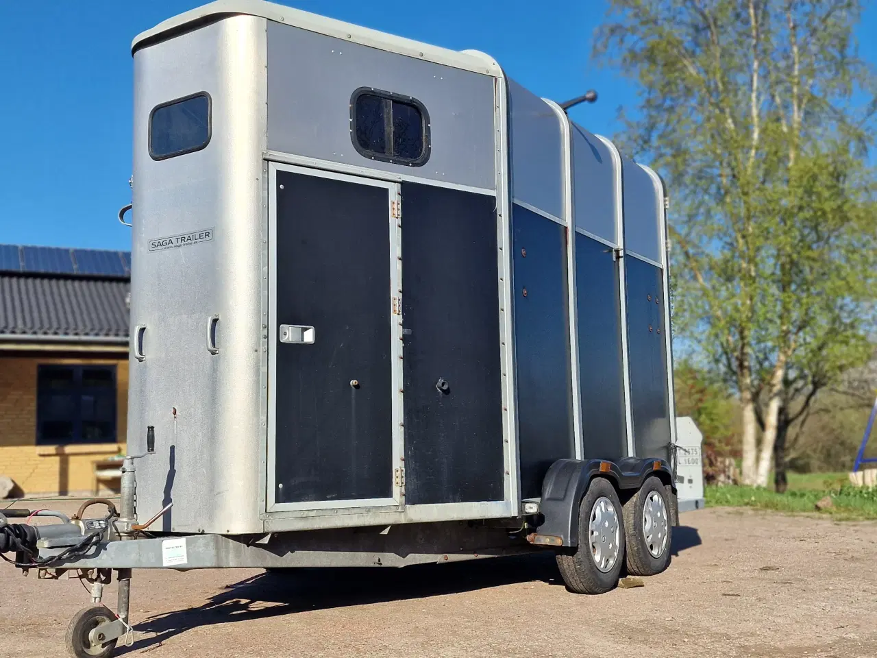 Billede 2 -  Stor Ifor Williams Hestetrailer m/ frontudgang