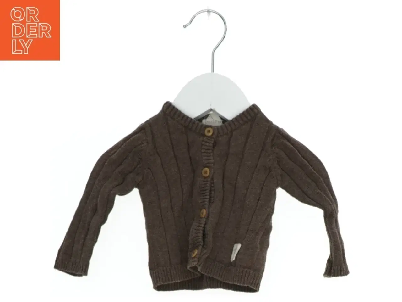 Billede 1 - Brun cardigan til børn fra H&M (str. 56)