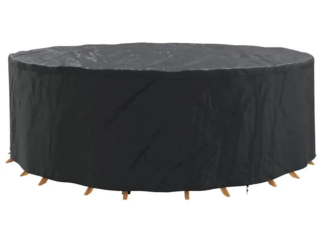 Billede 3 - Overtræk til havemøbler Sort 279 x 279 x 85 cm 420D stof