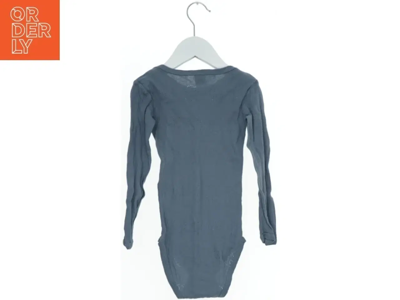 Billede 2 - Langærmet bodystocking med elefantmønster fra Smallstuff (str. 98)