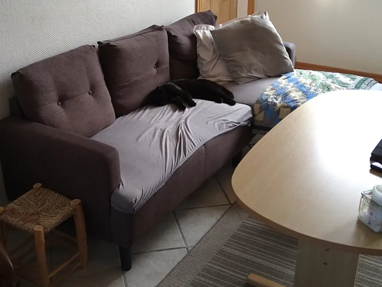 Billede 2 - Sofa med chaiselong