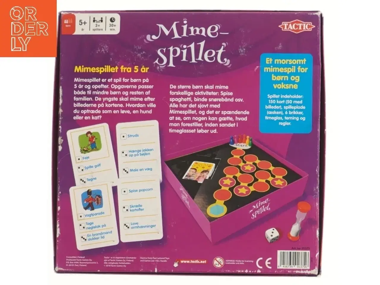 Billede 3 - Mime-spillet brætspil (str. 6x25x25 cm)