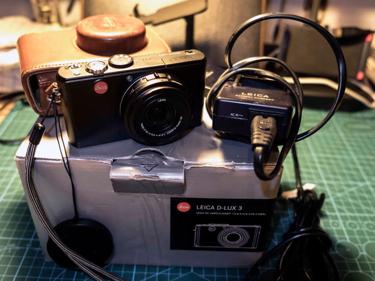 Billede 1 - Leica D-LUX 3 (kompakt) m. original taske og æske.