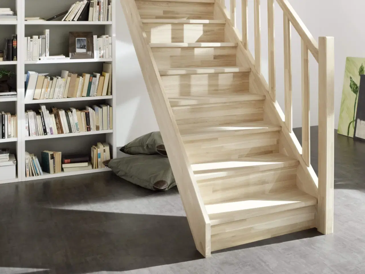 Billede 1 - Trappe fyrretræ