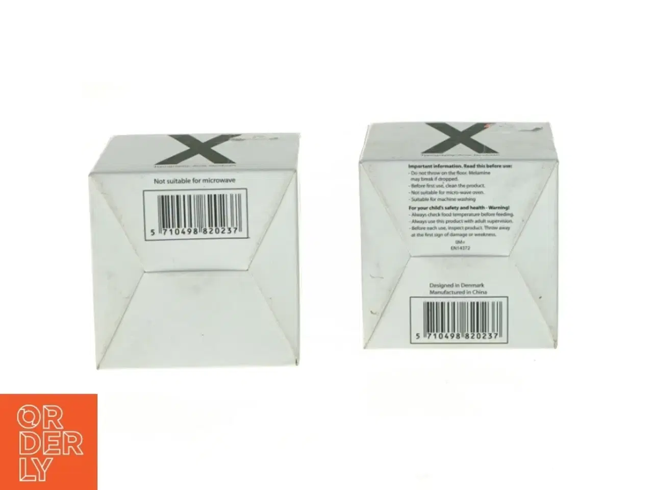 Billede 4 - Kop med X fra Design Letters (str. 7 x 7 cm)