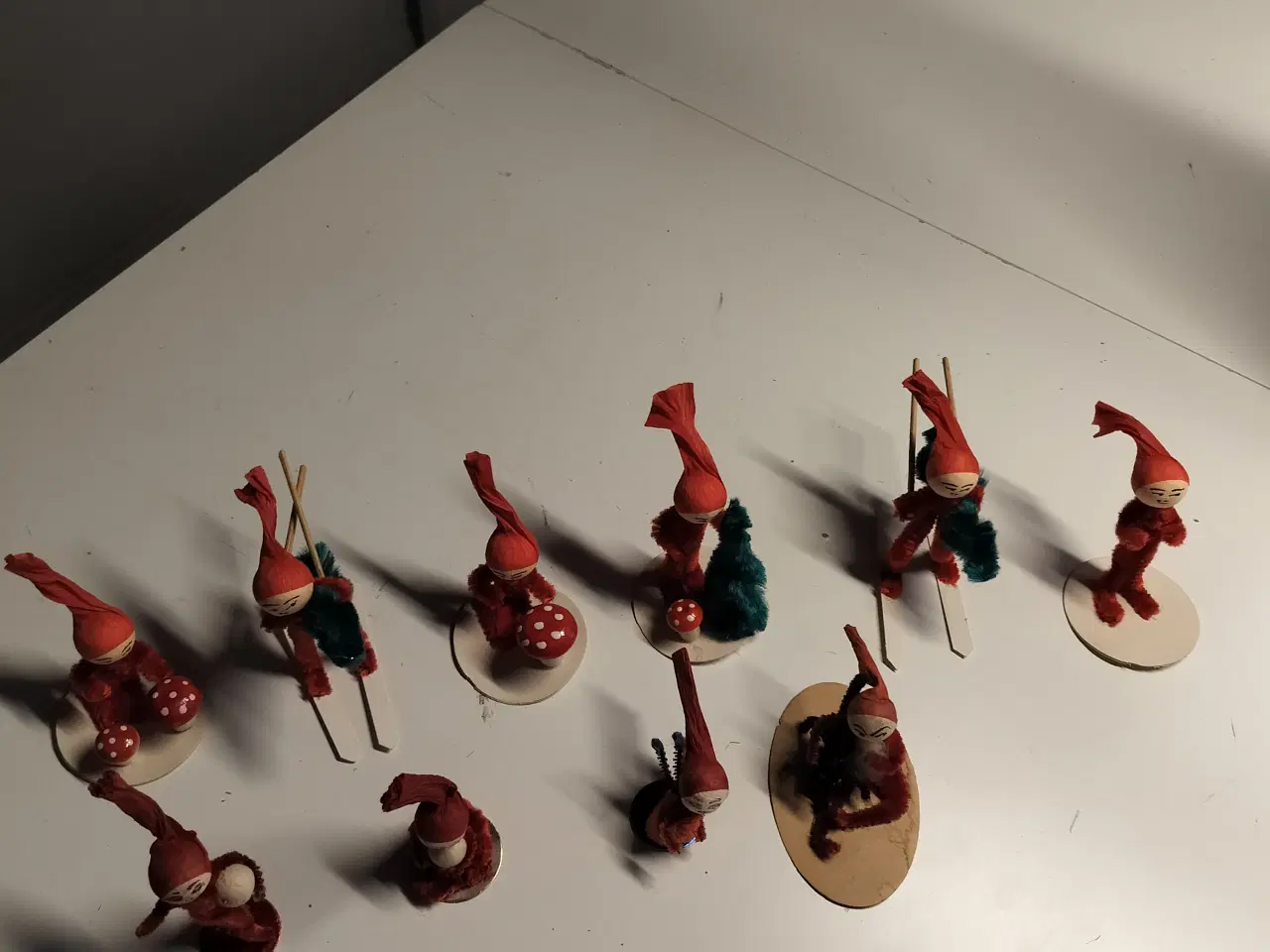 Billede 3 - 10 Blandet gamle Piberense nisser