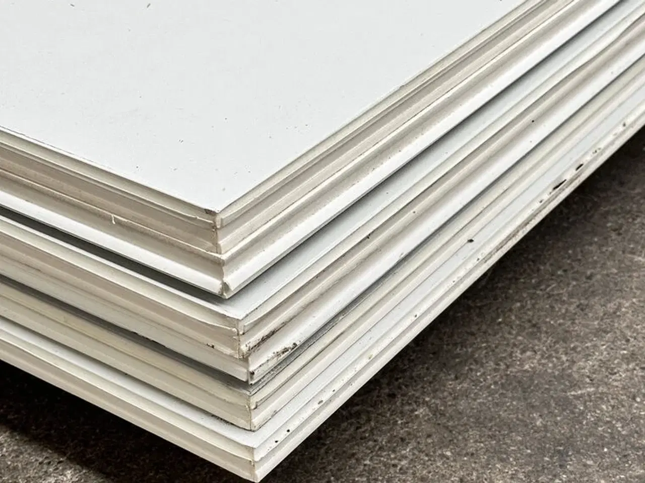 Billede 3 - Spånplader lysegrå lamineret 6 styk